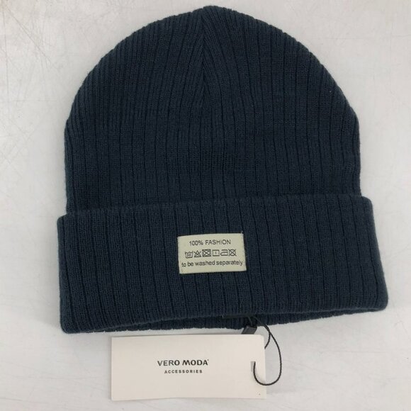 NWT Vero Moda Night Sky  100% Fashion Vmibi Beanie OS - Picture 14 of 14